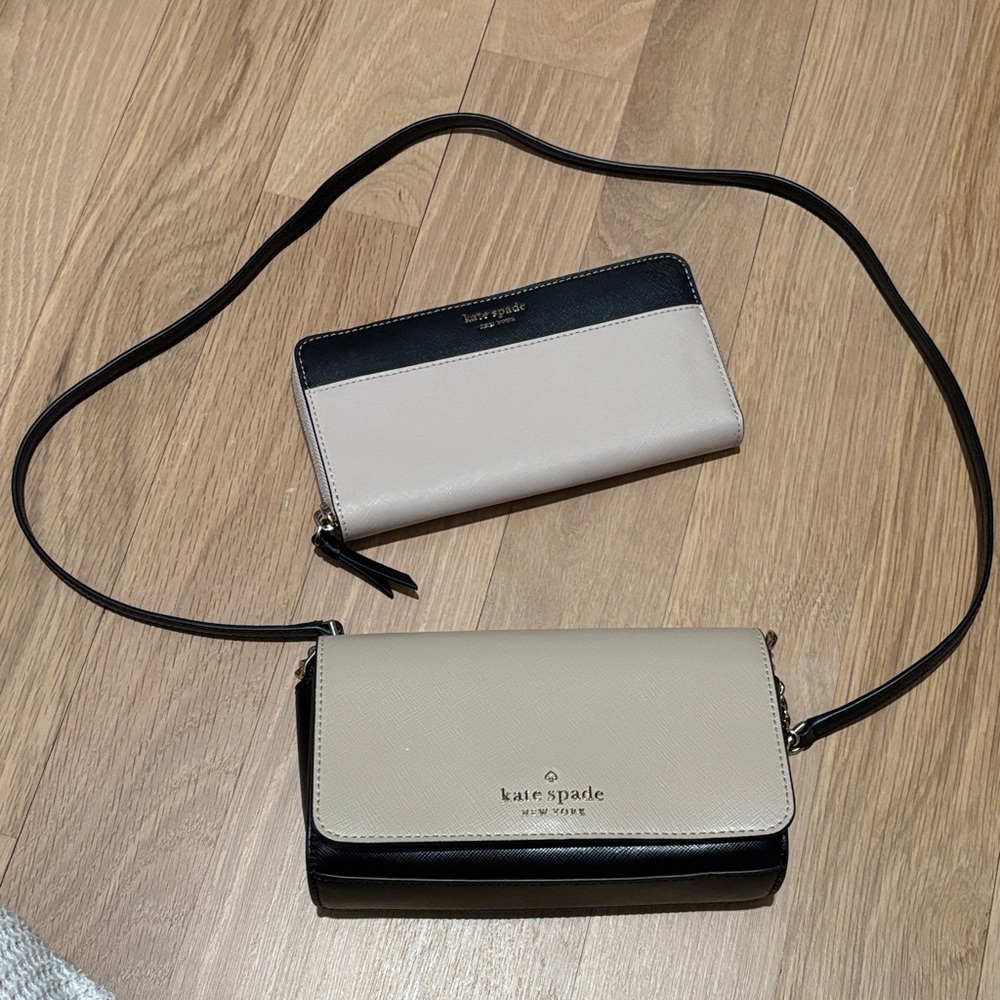 Kate spade purse and wallet duo